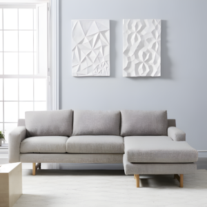 White L - Sectional Sofa