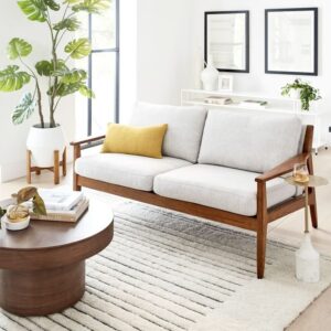 Mid-Century Modern Track Arm Sofa