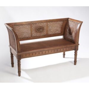 Victorian/European-Style Caned Divan